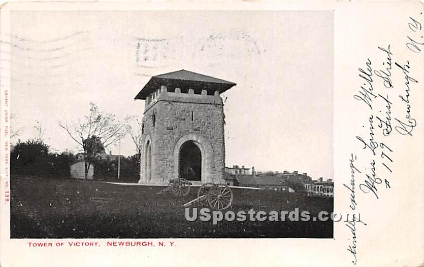 Tower of Victory - Newburgh, New York NY Postcard
