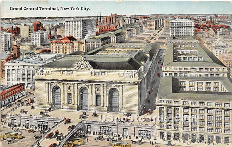 Grand Central Station - New York City Postcards, New York NY Postcard