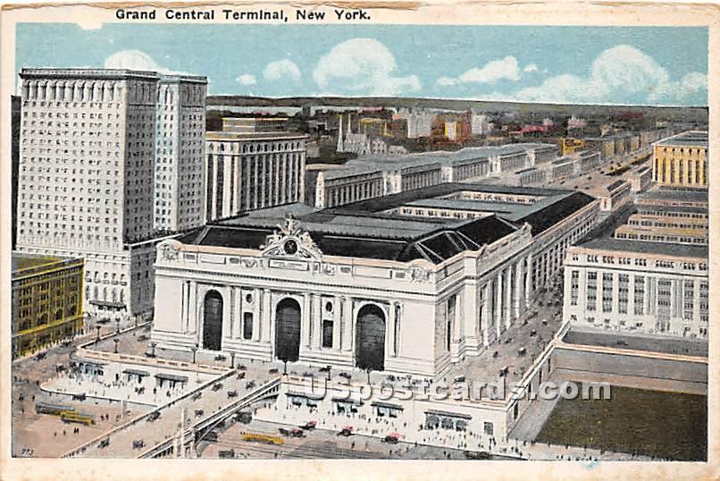 Grand Central Terminal - New York City Postcards, New York NY Postcard