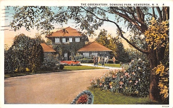 Observatory Newburgh, New York Postcard