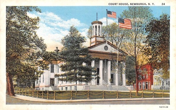 Court House Newburgh, New York Postcard