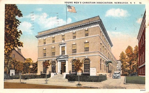 Young Men's Christian Association Newburgh, New York Postcard