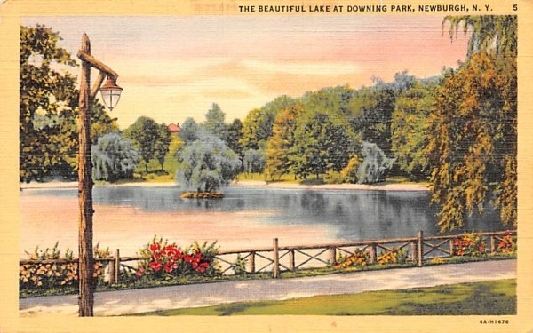 Lake Newburgh, New York Postcard