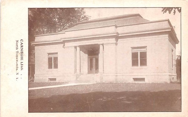 Carnegie Library North Tonawanda, New York Postcard