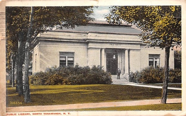Public Library North Tonawanda, New York Postcard