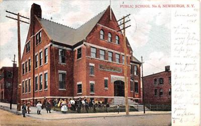 Public School No 6 Newburgh, New York Postcard