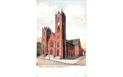 Union Church Newburgh, New York Postcard