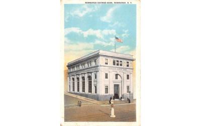 Newburgh Savings Bank New York Postcard