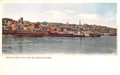 Hudson River Newburgh, New York Postcard
