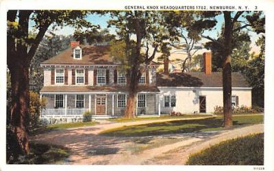 General Knox Headquarters Newburgh, New York Postcard
