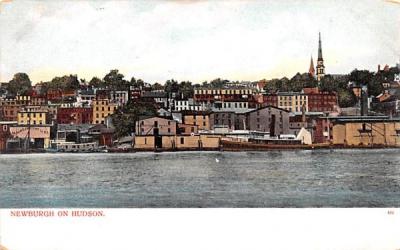 Hudson River Newburgh, New York Postcard