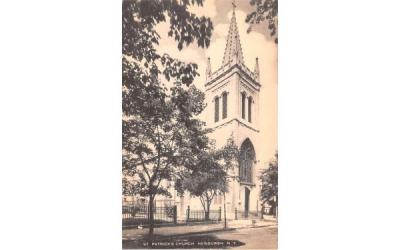 St Patrick's Church Newburgh, New York Postcard