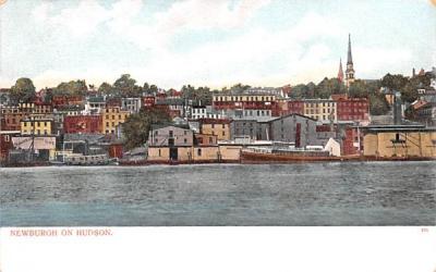 Newburgh on the Hudson New York Postcard