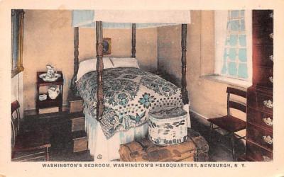 Washington's Bedroom Newburgh, New York Postcard