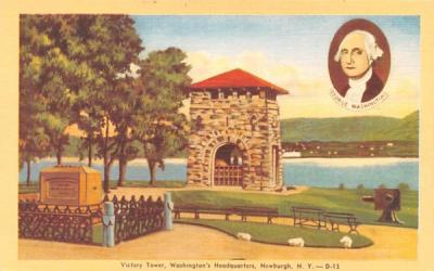 Victory Tower Newburgh, New York Postcard