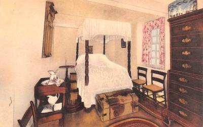 George Washington's Bedroom Newburgh, New York Postcard