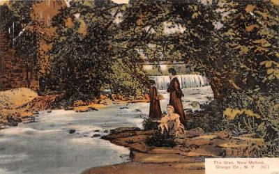 The Glen New Milford, New York Postcard