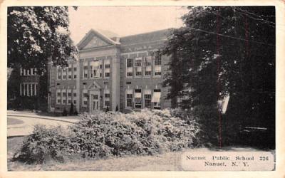 Nanuet Public School New York Postcard