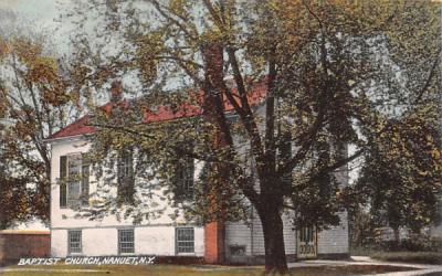 Baptist Church Nanuet, New York Postcard