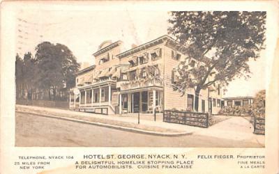 Hotel St George Nyack, New York Postcard