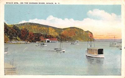 Nyack Mountains New York Postcard