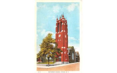 Reformed Church Nyack, New York Postcard