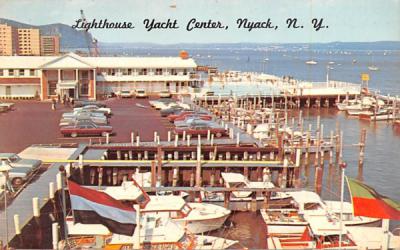 Lighthouse Yacht Center Nyack, New York Postcard