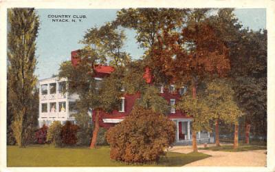 Country Club Nyack, New York Postcard