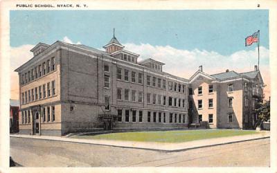 Public School Nyack, New York Postcard