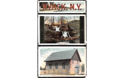 Old Stone Church Nyack, New York Postcard