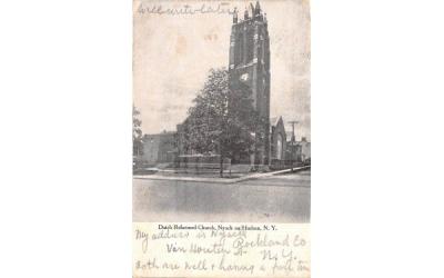 Dutch Reformed Church Nyack on the Hudson, New York Postcard