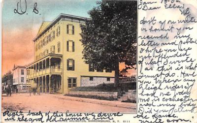 Hotel Arlington Narrowsburg, New York Postcard