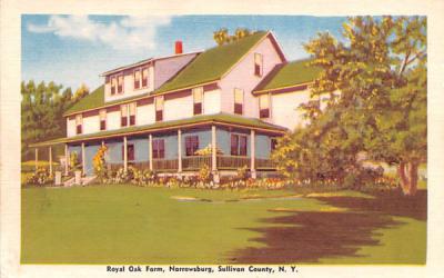 Royal Oak Farm Narrowsburg, New York Postcard