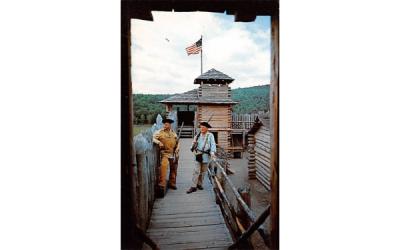 Fort Delaware Museum of Colonial History Narrowsburg, New York Postcard