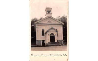 Methodist Church Narrowsburg, New York Postcard