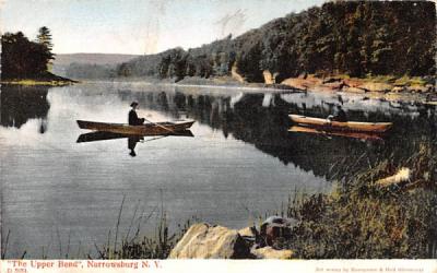 The Upper Bend Narrowsburg, New York Postcard