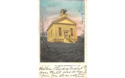 ME Church Narrowsburg, New York Postcard