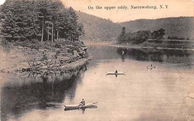 Upper Eddy Narrowsburg, New York Postcard