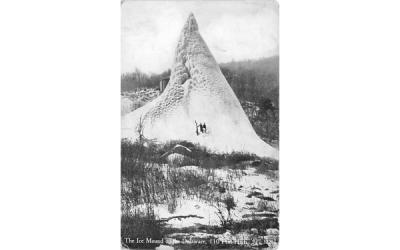Ice Mound Narrowsburg, New York Postcard