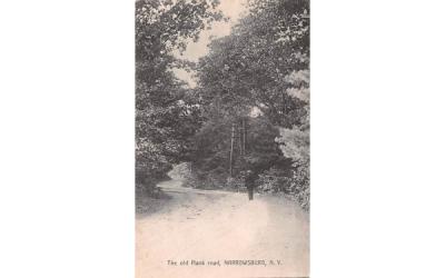 Old Plank Road Narrowsburg, New York Postcard