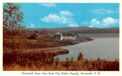 Neversink Dam New York Postcard