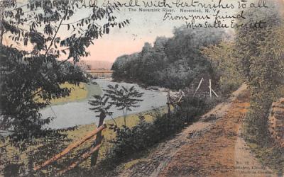 The Neversink River New York Postcard