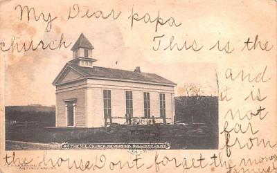 ME Church Neversink, New York Postcard