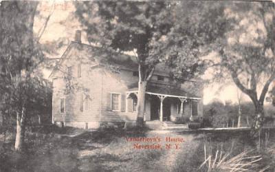 Vanderleyn's House Neversink, New York Postcard