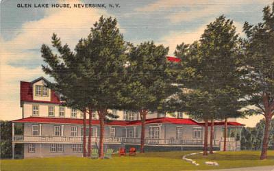 Glen Lake House Neversink, New York Postcard