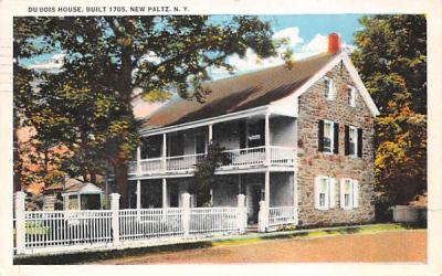 Du Bois House 1705 New Paltz, New York Postcard