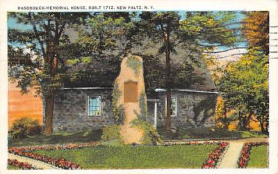 Hasbrouck Memorial House 1712 New Paltz, New York Postcard