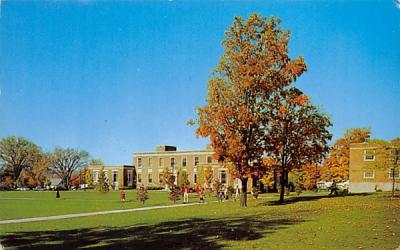 College Library State University College New Paltz, New York Postcard