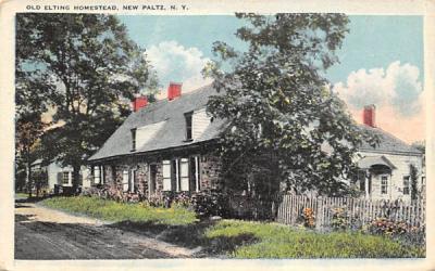 Old Elting Homestead New Paltz, New York Postcard