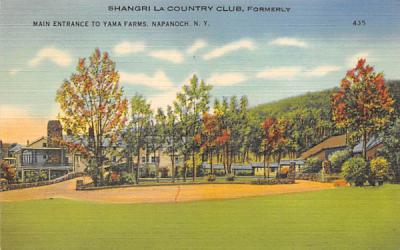 Shangri La Country Club Napanoch, New York Postcard